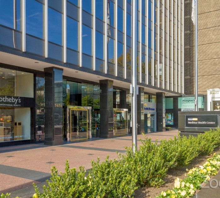 Outside view of Chevy Chase dental office building