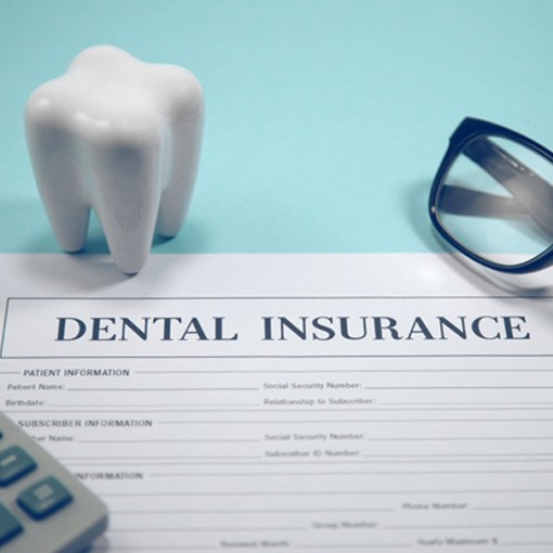 Dental insurance form