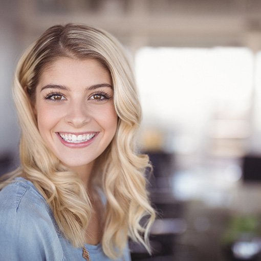 smiling woman